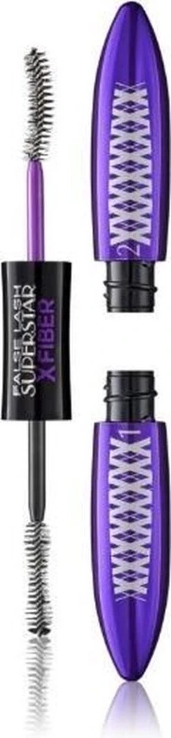 L'Oréal Paris False Lash Superstar X Fiber Mascara - Zwart 32 L'Oréal Paris False Lash Superstar X Fiber Mascara - Zwart -Cosmeticawinkel 278x1200 6