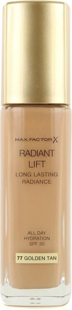 Max Factor Radiant Lift FD - 77 Golden Tan 20 Max Factor Radiant Lift FD - 77 Golden Tan -Cosmeticawinkel 279x1200 7