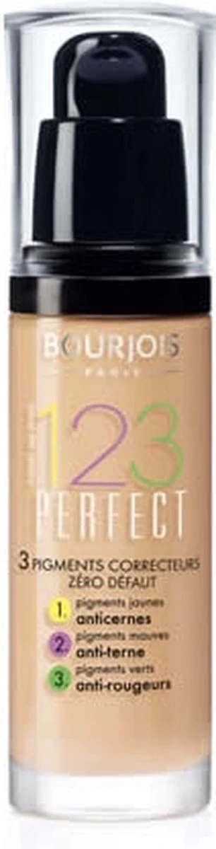 Bourjois 123 Perfect Foundation 057 Hâlé Clair 13 Bourjois 123 Perfect Foundation 057 Hâlé Clair - Afbeelding 11