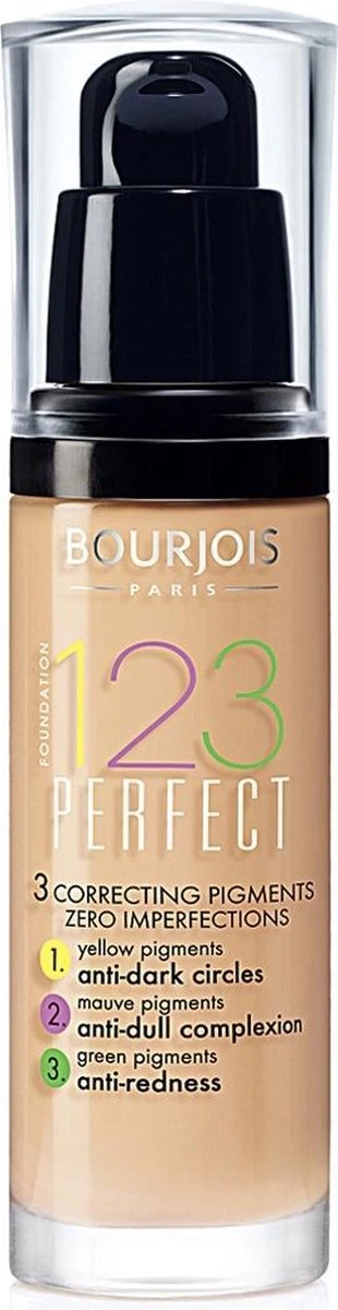 Bourjois 123 Perfect Foundation 057 Hâlé Clair 3 Bourjois 123 Perfect Foundation 057 Hâlé Clair