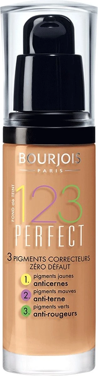 Bourjois 123 Perfect Foundation 057 Hâlé Clair 11 Bourjois 123 Perfect Foundation 057 Hâlé Clair - Afbeelding 9