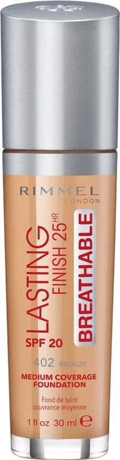 Rimmel London Lasting Finish Breathable Foundation Bronze - Beige 13 Rimmel London Lasting Finish Breathable Foundation Bronze - Beige -Cosmeticawinkel 313x1200 3