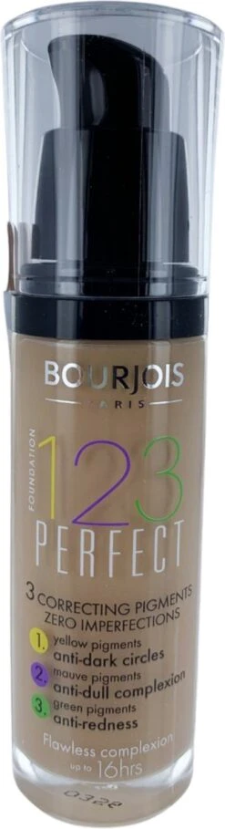 Bourjois 123 Perfect Foundation 057 Hâlé Clair 21 Bourjois 123 Perfect Foundation 057 Hâlé Clair -Cosmeticawinkel 326x1200 4