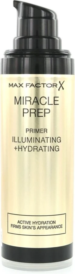 Max Factor Miracle Prep Primer Illuminating & Hydrating - 000 Transparant - 30 Ml 12 Max Factor Miracle Prep Primer Illuminating & Hydrating - 000 Transparant - 30 Ml -Cosmeticawinkel 332x1200 3