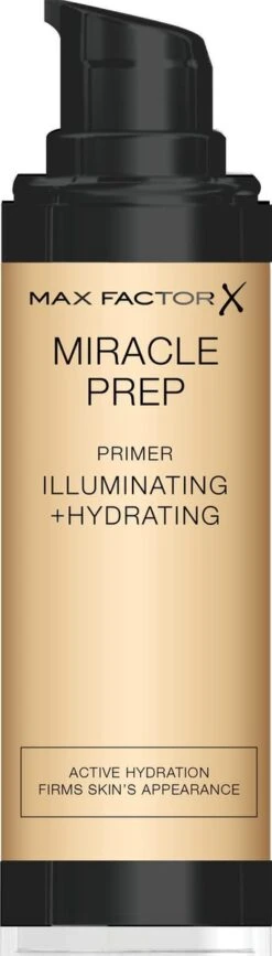 Max Factor Miracle Prep Primer Illuminating & Hydrating - 000 Transparant - 30 Ml 13 Max Factor Miracle Prep Primer Illuminating & Hydrating - 000 Transparant - 30 Ml -Cosmeticawinkel 342x1200 1