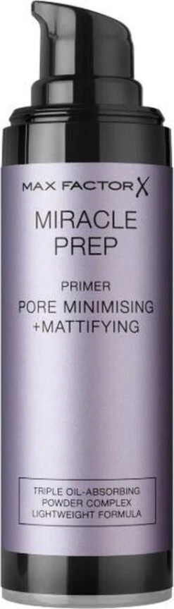 Max Factor Miracle Prep Primer Pore Minimising & Mattifying - 30 Ml -Cosmeticawinkel 343x1200