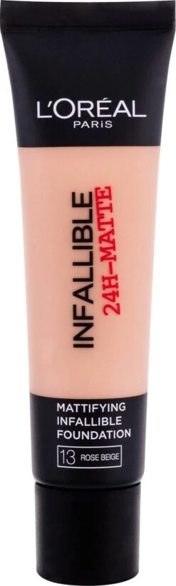 L'Oréal Paris Infallible Matte Foundation - 13 Beige Rose -Cosmeticawinkel 361x1200 5