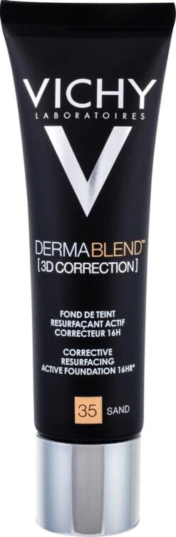Vichy Dermablend 3D Foundation Correctie 35 - 30ml - Reliëf Corrigerend