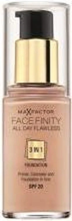 Max Factor Facefinity All Day Flawless 3-in-1 Liquid Foundation - 077 Soft Honey -Cosmeticawinkel 394x1200 2