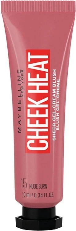 Maybelline Cheek Heat Blush 15 Nude Burn 15 G Crème