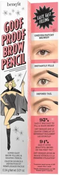 Benefit Goof Proof Brow Shaping Pencil 06 Cool Soft Black 13 Benefit Goof Proof Brow Shaping Pencil 06 Cool Soft Black -Cosmeticawinkel 406x1200 4