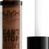 NYX Professional Makeup - Can't Stop Won't Stop Concealer - Mocha -Cosmeticawinkel 411x1200 3