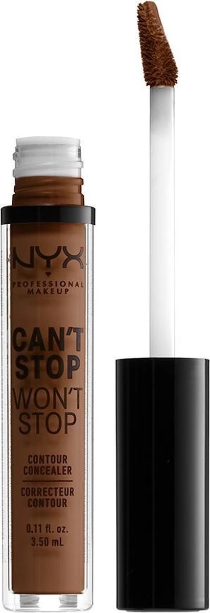 NYX Professional Makeup - Can't Stop Won't Stop Concealer - Mocha 3 NYX Professional Makeup - Can't Stop Won't Stop Concealer - Mocha