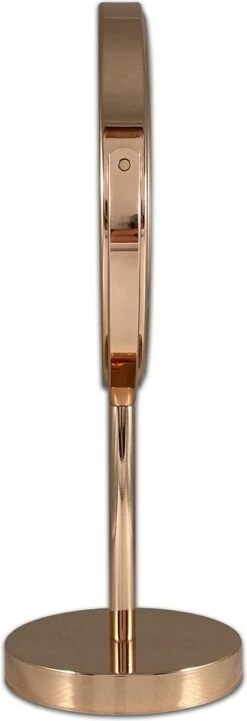 Metalen Make-up Spiegel Rosé Goud/Goud - 10x Vergroting 18cmØ -Cosmeticawinkel 411x1200 5