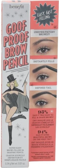 Benefit Goof Proof Brow Shaping Pencil 06 Cool Soft Black 15 Benefit Goof Proof Brow Shaping Pencil 06 Cool Soft Black -Cosmeticawinkel 420x1200 3