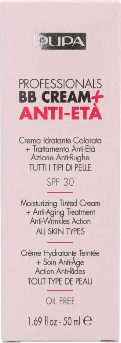 Pupa Milano Professionals BB Cream + Anti-Eta - 001 Nude 16 Pupa Milano Professionals BB Cream + Anti-Eta - 001 Nude -Cosmeticawinkel 423x1200 1