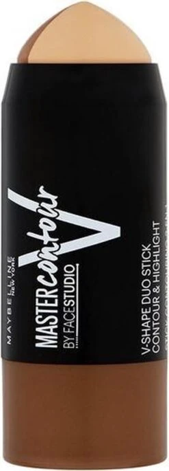 Maybelline Master Contour V-Shape Duo Stick - Medium - Contouring 10 Maybelline Master Contour V-Shape Duo Stick - Medium - Contouring -Cosmeticawinkel 433x1200 5