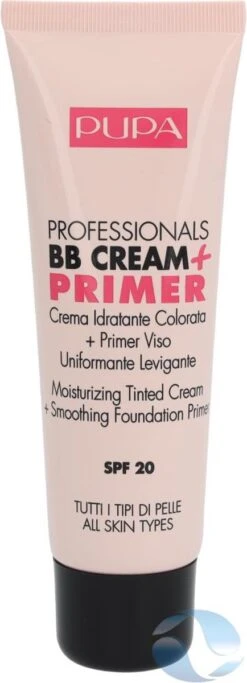 Pupa Milano Professionals BB Cream + Primer - 002 Sand 30 Pupa Milano Professionals BB Cream + Primer - 002 Sand -Cosmeticawinkel 434x1200 1