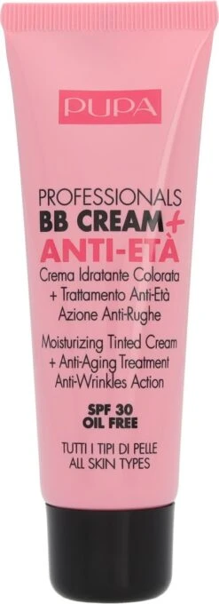 PUPA Milano Pupa Professionals BB Creme Anti-Eta SPF30 002 Sand 19 PUPA Milano Pupa Professionals BB Creme Anti-Eta SPF30 002 Sand -Cosmeticawinkel 436x1200 1