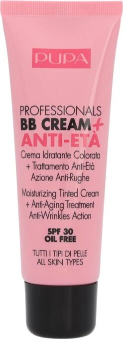 Pupa Milano Professionals BB Cream + Anti-Eta - 001 Nude 20 Pupa Milano Professionals BB Cream + Anti-Eta - 001 Nude -Cosmeticawinkel 437x1200 2