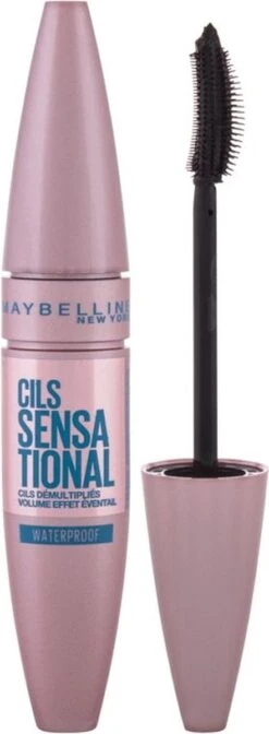 Maybelline New York - Lash Sensational Mascara - Very Black Waterproof - 9.5 Ml -Cosmeticawinkel 441x1200 5
