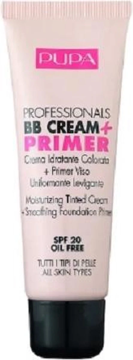 Pupa Milano Professionals BB Cream + Primer - Nude 001 16 Pupa Milano Professionals BB Cream + Primer - Nude 001 - Afbeelding 14
