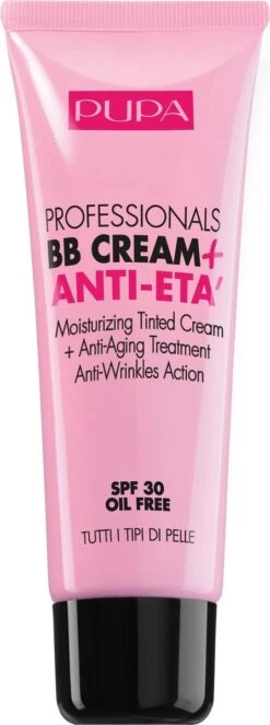PUPA Milano Pupa Professionals BB Creme Anti-Eta SPF30 002 Sand 22 PUPA Milano Pupa Professionals BB Creme Anti-Eta SPF30 002 Sand -Cosmeticawinkel 447x1200 1