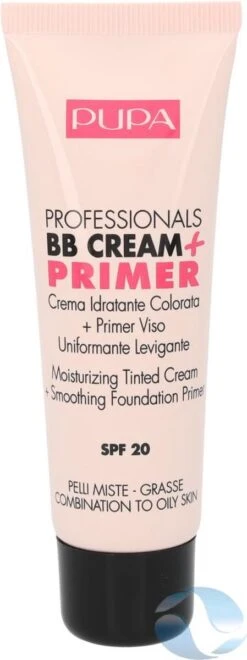 Pupa BB Cream + Primer For Combination To Oily Skin - 002 Sand 22 Pupa BB Cream + Primer For Combination To Oily Skin - 002 Sand -Cosmeticawinkel 449x1200 1