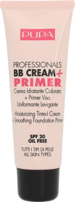 Pupa Milano Professionals BB Cream + Primer - 002 Sand 24 Pupa Milano Professionals BB Cream + Primer - 002 Sand -Cosmeticawinkel 449x1200 2