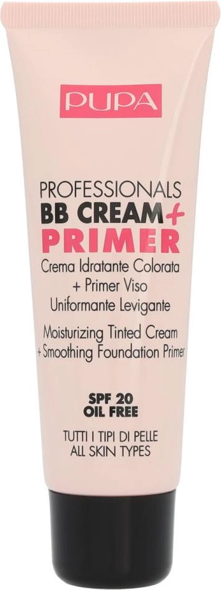 Pupa Milano Professionals BB Cream + Primer - 002 Sand 9 Pupa Milano Professionals BB Cream + Primer - 002 Sand - Afbeelding 7