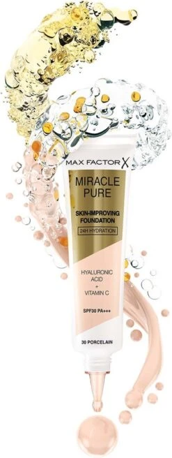 Max Factor Miracle Pure Skin Improving Foundation 055 Beige -Cosmeticawinkel 452x1200 2