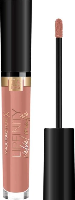 Max Factor Lipfinity Velvet Matte Lippenstift - 040 Luxe Nude Nude -Cosmeticawinkel 454x1200 1