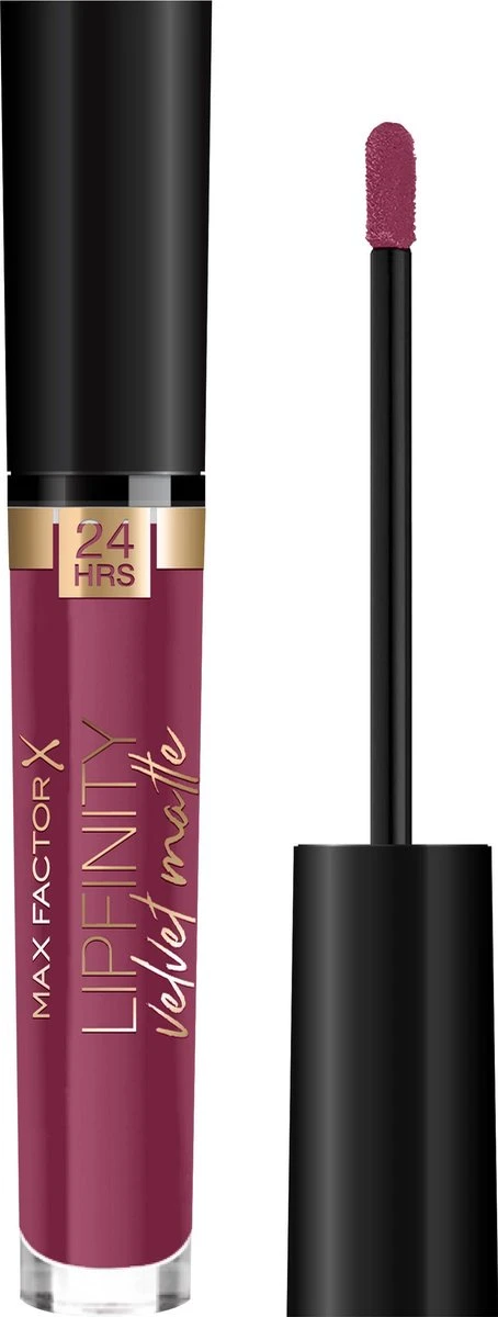 Max Factor Lipfinity Velvet Matte Lippenstift - 050 Satin Berry Rood 4 Max Factor Lipfinity Velvet Matte Lippenstift - 050 Satin Berry Rood - Afbeelding 2