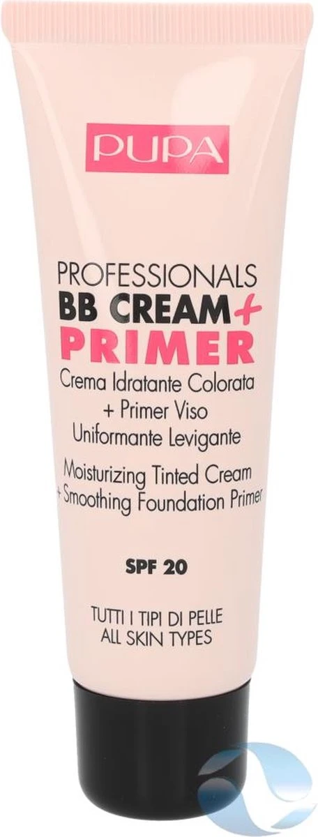 Pupa Milano Professionals BB Cream + Primer - Nude 001 14 Pupa Milano Professionals BB Cream + Primer - Nude 001 - Afbeelding 12