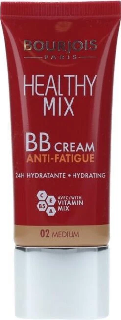 Bourjois Healthy Mix BB Cream Anti Fatigue - 02 Medium Beige -Cosmeticawinkel 457x1200 2