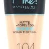 Maybelline Fit Me Matte & Poreless Foundation - 104 Soft Ivory 1 Maybelline Fit Me Matte & Poreless Foundation - 104 Soft Ivory -Cosmeticawinkel 459x1200