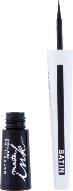 Maybelline Master Ink Precise Satin Liner - Luminous Black - Eyeliner -Cosmeticawinkel 461x1200 2