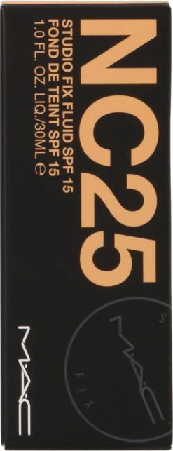 MAC Cosmetics Studio Fix Fluid Foundation - NC25 26 MAC Cosmetics Studio Fix Fluid Foundation - NC25 -Cosmeticawinkel 461x1200