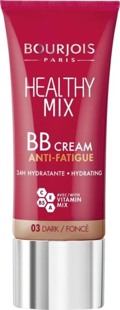 Bourjois Healthy Mix BB Cream Anti Fatigue - 03 Dark Beige -Cosmeticawinkel 465x1200 3