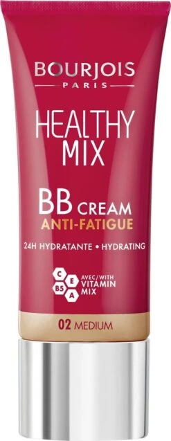 Bourjois Healthy Mix BB Cream Anti Fatigue - 02 Medium Beige -Cosmeticawinkel 465x1200 4