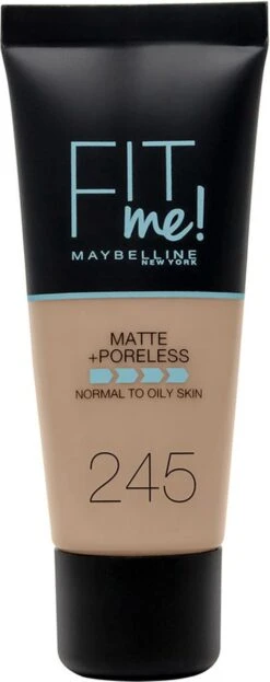 Maybelline Fit Me Matte & Poreless Foundation - 245 Classic Beige - 30 Ml 32 Maybelline Fit Me Matte & Poreless Foundation - 245 Classic Beige - 30 Ml -Cosmeticawinkel 476x1200 2