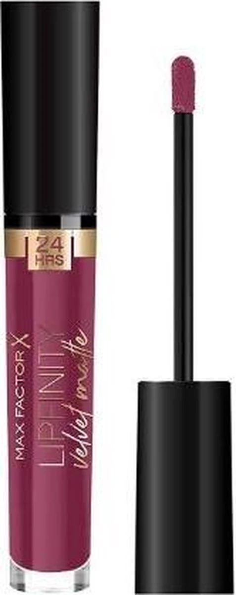 Max Factor Lipfinity Velvet Matte Lippenstift - 050 Satin Berry Rood 15 Max Factor Lipfinity Velvet Matte Lippenstift - 050 Satin Berry Rood - Afbeelding 13