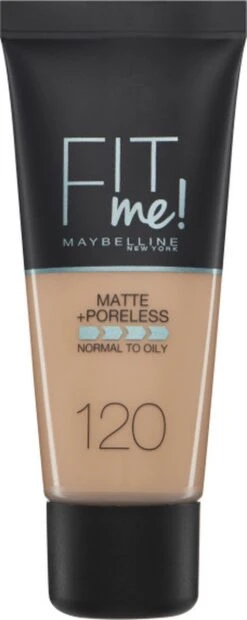 Maybelline Fit Me Matte & Poreless Foundation - 120 Classic Ivory -Cosmeticawinkel 478x1200 1