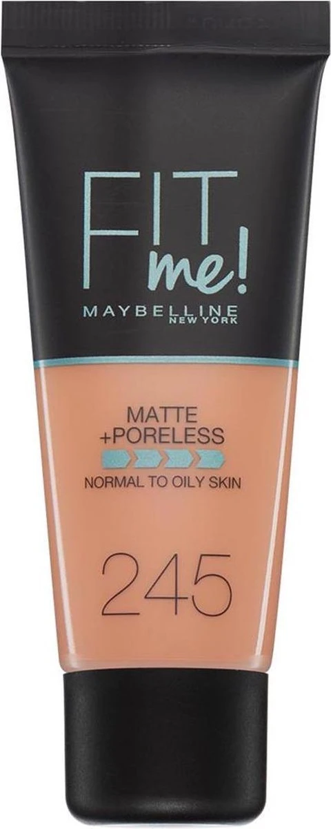 Maybelline Fit Me Matte & Poreless Foundation - 245 Classic Beige - 30 Ml 3 Maybelline Fit Me Matte & Poreless Foundation - 245 Classic Beige - 30 Ml