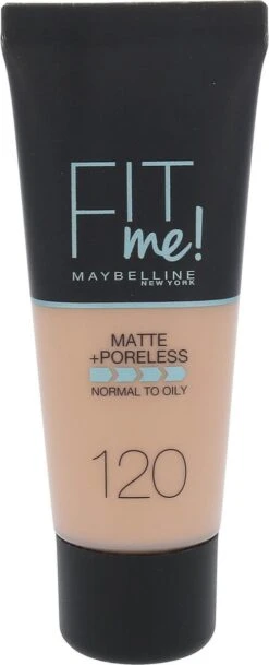 Maybelline Fit Me Matte & Poreless Foundation - 120 Classic Ivory -Cosmeticawinkel 487x1200 1