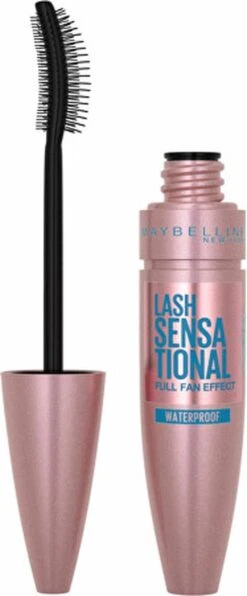 Maybelline New York - Lash Sensational Mascara - Very Black Waterproof - 9.5 Ml -Cosmeticawinkel 497x1200 3