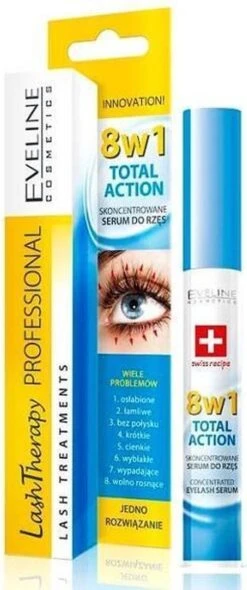 Eveline Cosmetics Lash Therapy Wimperserum 8in1 10ml. 10 Eveline Cosmetics Lash Therapy Wimperserum 8in1 10ml. -Cosmeticawinkel 502x1200 2