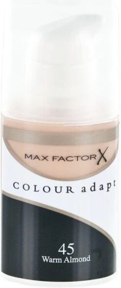 Max Factor Colour Adapt Foundation - 45 Warm Almond -Cosmeticawinkel 504x1200