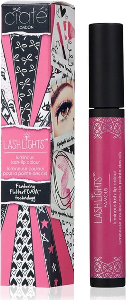 Ciaté Lashlights Famous Pink Mascara 6.5ml 3 Ciaté Lashlights Famous Pink Mascara 6.5ml
