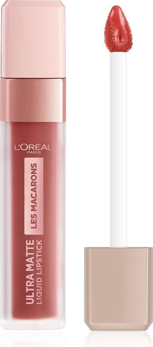 L'Oréal Paris Les Macarons Langhoudende Matte Lipstick - 822 Mon Caramel – Nude – 6,7 Ml 3 L'Oréal Paris Les Macarons Langhoudende Matte Lipstick - 822 Mon Caramel – Nude – 6,7 Ml